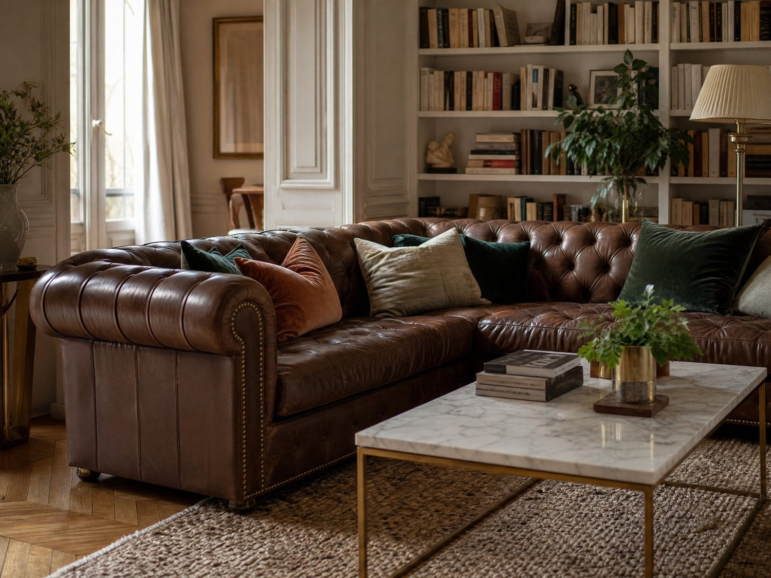 Chesterfield cuir
